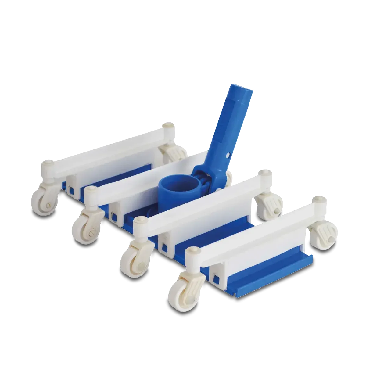 limpiafondo flexible 8 rueda giratorias