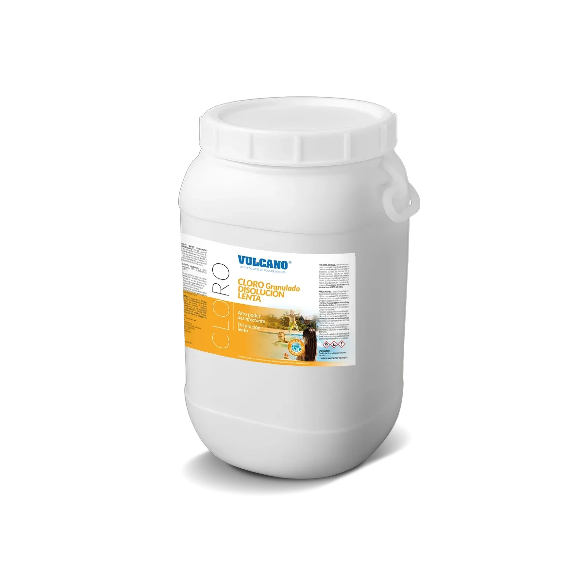 Cloro granulado – Disolución lenta (25 kg)