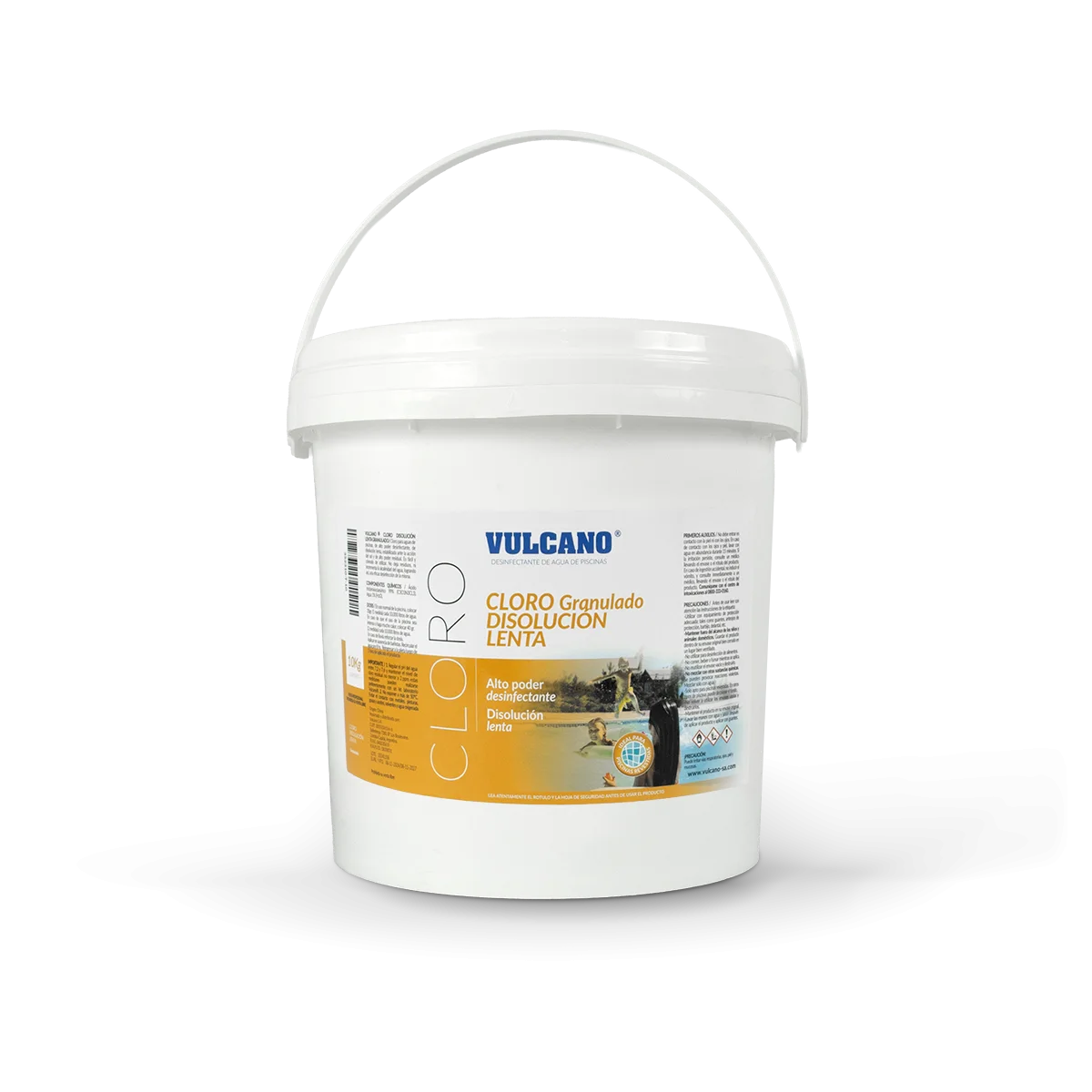 Cloro granulado – Disolución lenta (10 kg)