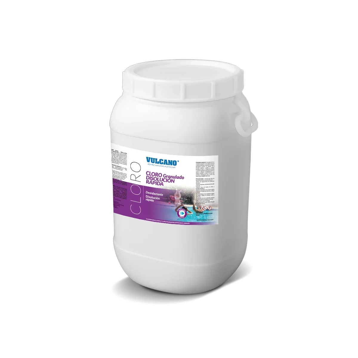 Cloro granulado – Disolución rápida (25 kg)