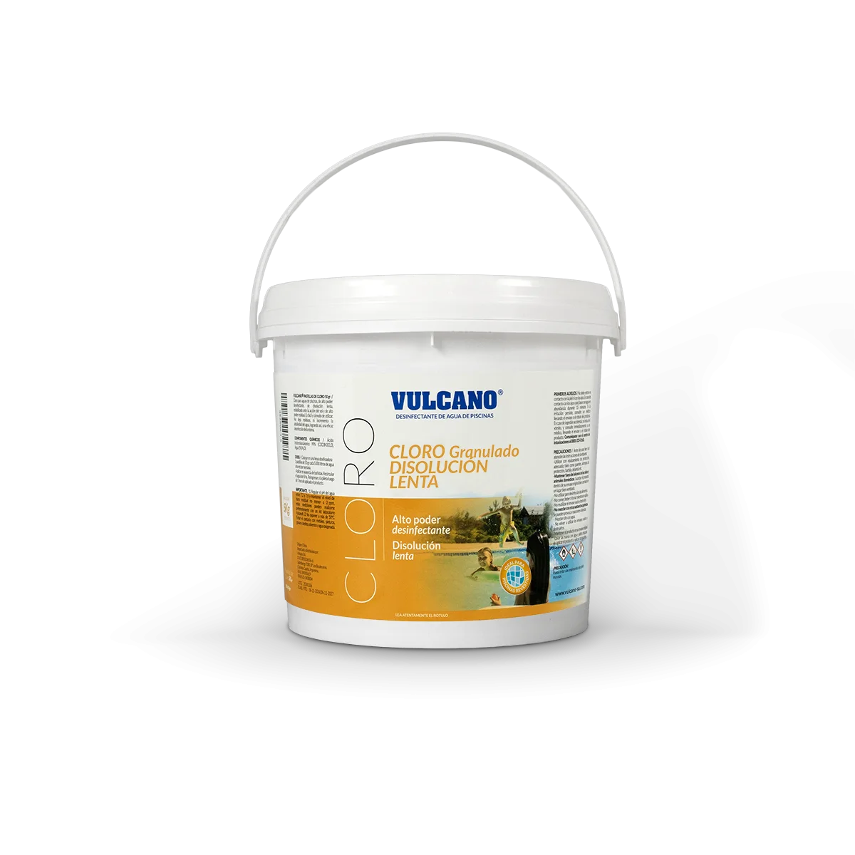 Cloro granulado – Disolución lenta (5 kg)